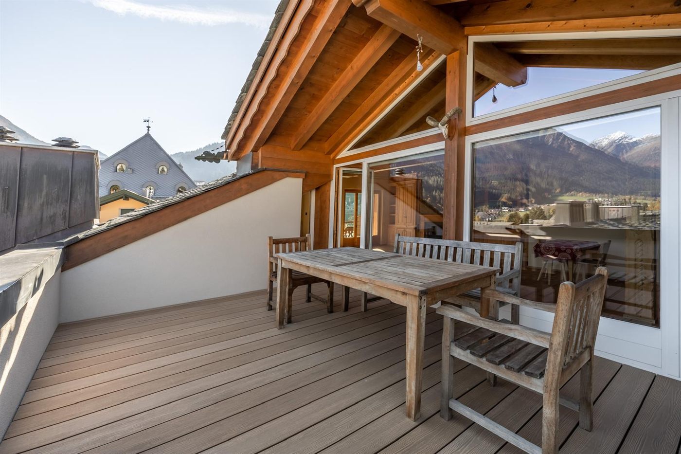 Terrasse mit Panoramablick